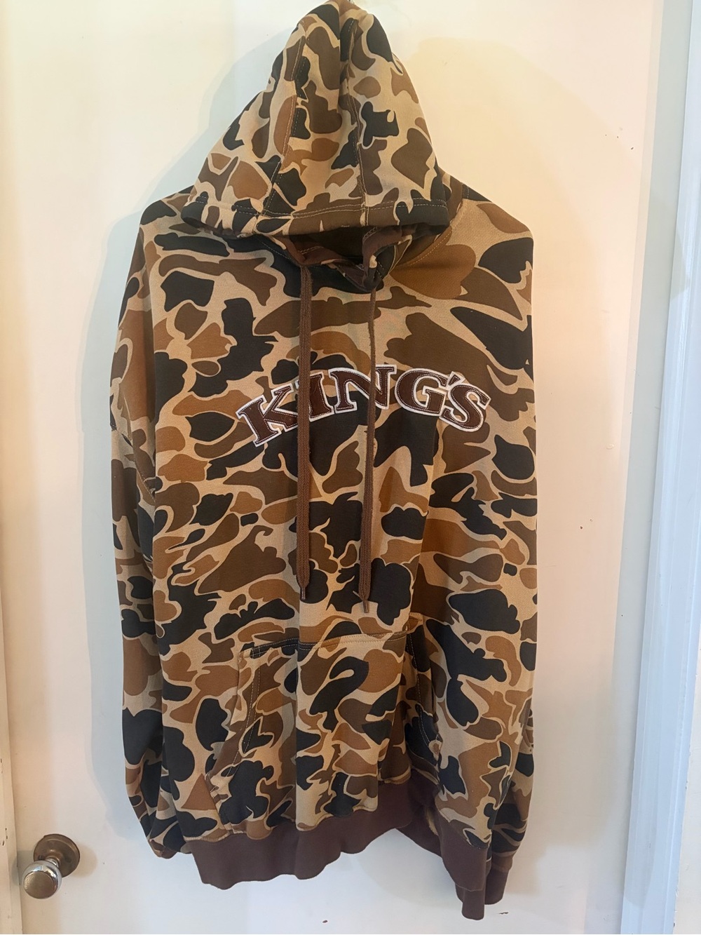 KING'S Camo 2XL Jacket - Brown and Cream